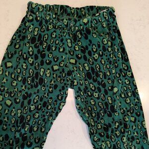 Mini Rodini Velour Leopard Pant sz 10-11 YRS, 140/146